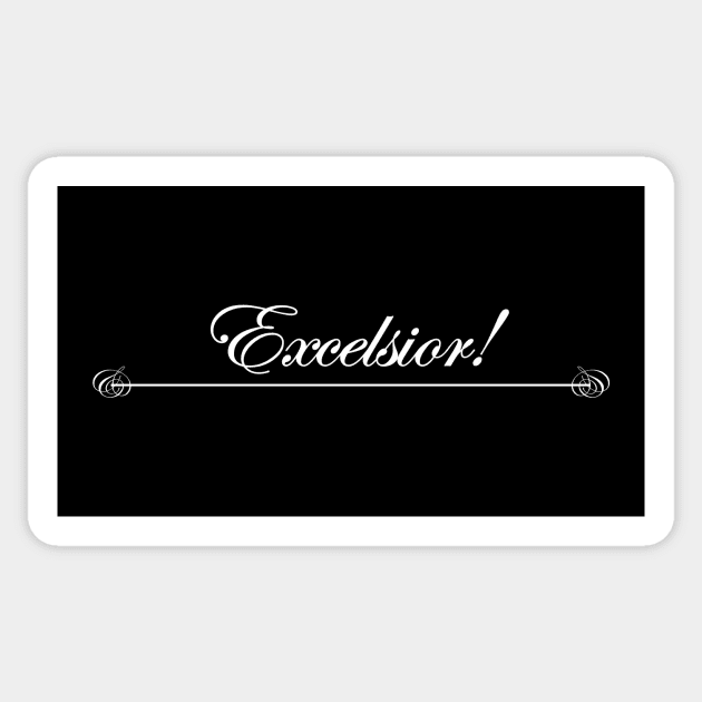 excelsior Sticker by NotComplainingJustAsking